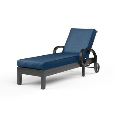 Monterey Chaise Lounge in Spectrum Indigo