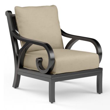 Monterey Club Chair in Linen Stone