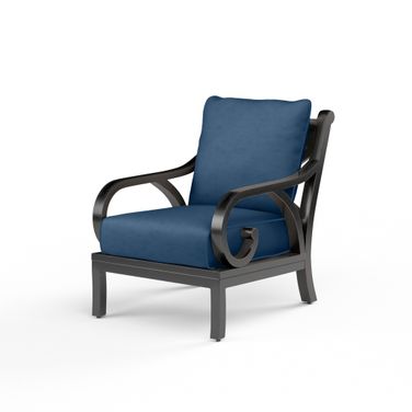Monterey Club Chair in Spectrum Indigo