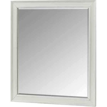 Monterey Mirror In White Stain