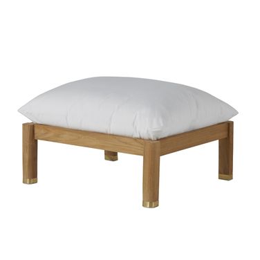 Monterey Ottoman In Bali Pearl