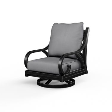 Monterey Swivel Rocker in Canvas Granite