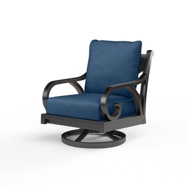 Monterey Swivel Rocker in Spectrum Indigo
