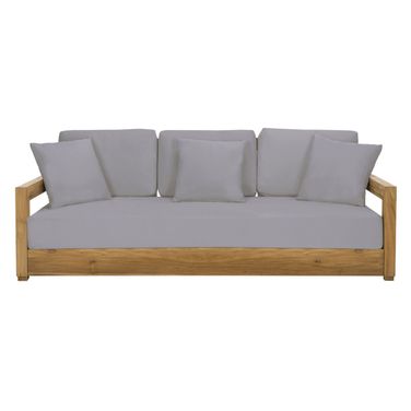 Montford 3-Seat Bench Casing In Grey