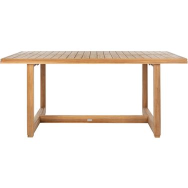 Montford Teak Dining Table In Natural