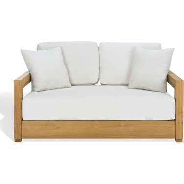 Montforound 2-Seat Bench Casing In White