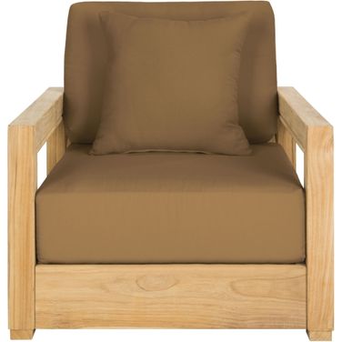 Montforound Armchair In Natural and Brown