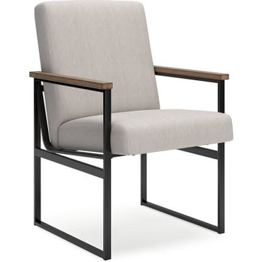 Montia Home Office Desk Chair In Light Brown