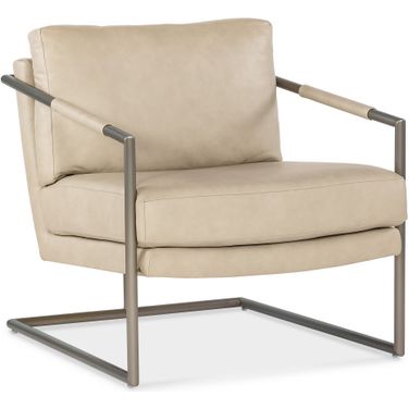 Moody Metal Chair In Beige