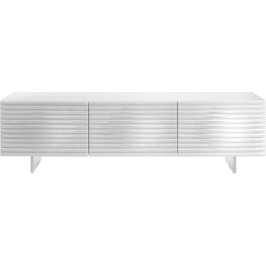 Moon High Gloss White Entertainment Center