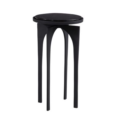 Moore Accent Table In Matte Black
