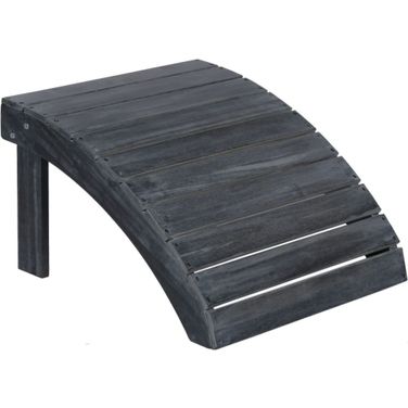 Mopani Ash Grey Ottoman