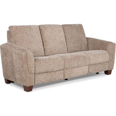 Morehead Power Sofa In Biscotti
