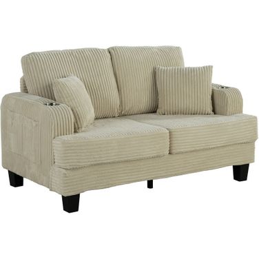 Moretaine Loveseat In Beige