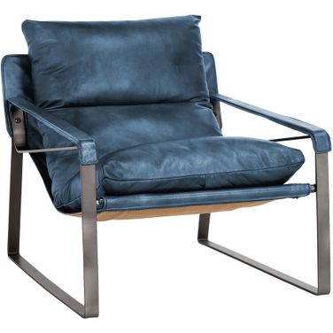 Morgan Accent Chair In Blue