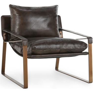 Morgan Accent Chair In Brown