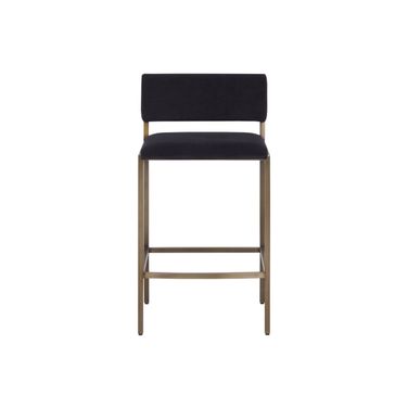 Mori Counter Stool In Abbington Black