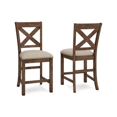 Moriville Upholstered Counter Stool Set of 2