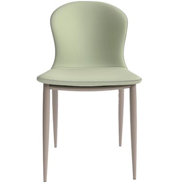 Mosaic Modern Dining Chair In Light Grey