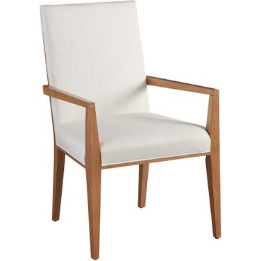Laguna Mosaic Upholstered Arm Chair In Table Rock