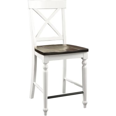Mountain Retreat 24 Inch Barstool Set of 2 In Antique White