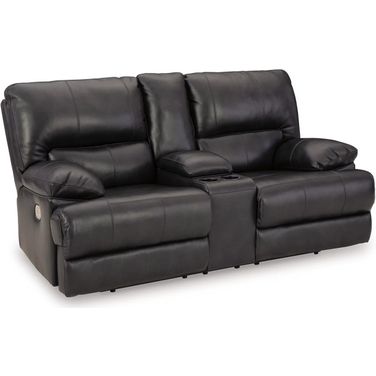 Mountainous Power Reclining Loveseat In Eclipse