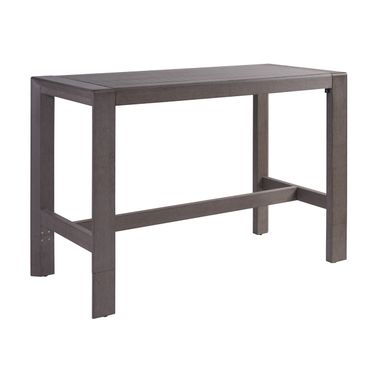 Mozambique Bistro Table In Gray and Taupe