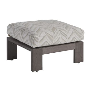 Mozambique Ottoman In Gray and Taupe