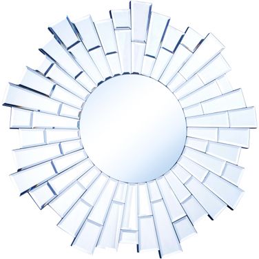 Modern 24" Oval Clear Mirror