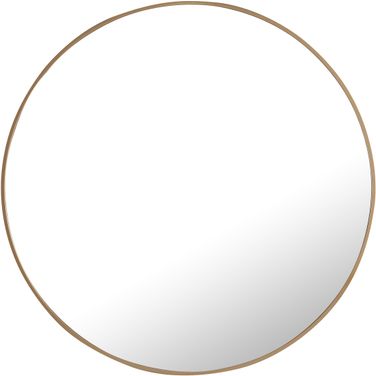 Mr4038br Eternity 32" Round Brass Mirror