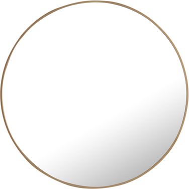 Mr4042br Eternity 36" Round Brass Mirror