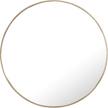 Mr4045br Eternity 42" Round Brass Mirror
