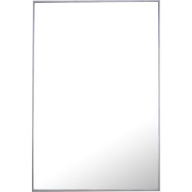 Eternity 28" Rectangular Silver Mirror