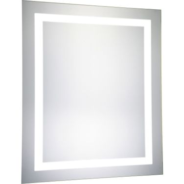 Mre 6001 Nova 20" Rectangular Glossy White Mirror