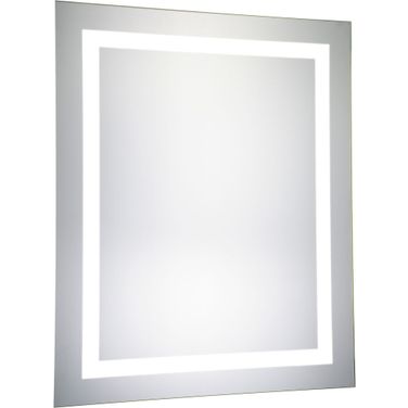 Mre 6003 Nova 24" Rectangular Glossy White Mirror