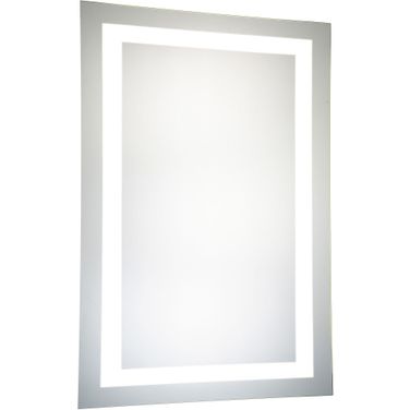 Mre 6004 Nova 24" Rectangular Glossy White Mirror