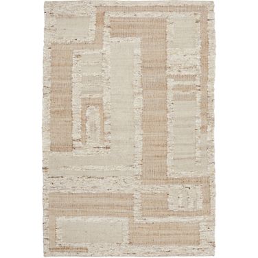 Muda 2x3 Rug In Natural and Ivory