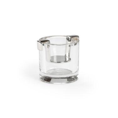 Mulberry Candelstick In Clear and Gold