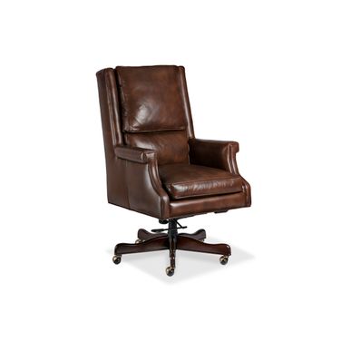 Murphy Swivel Tilt Desk Chair In Molasses