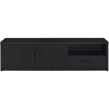 Murray 70 Inch 2-Door TV Stand Media Console In Black