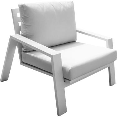 Mykonos Lounge Chair In White
