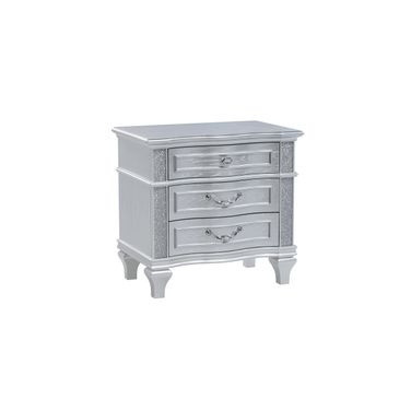 Mystic Nightstand In Silver