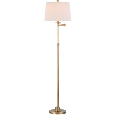 Nadia Gold 64.25 Inch Adjustable Floor Lamp