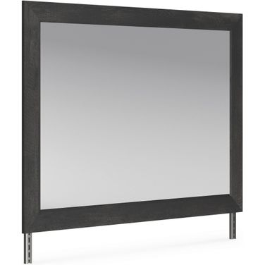 Nanforth Graphite Bedroom Mirror