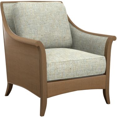 Featured Upholstery Nantucket Chair In Blue