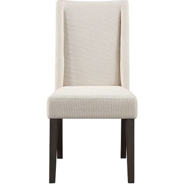 Napa Upholstered Side Chair Set of 2 In Brown