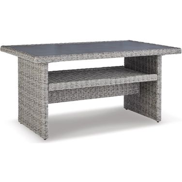 Naples Beach Light Gray Rect Multi-Use Table