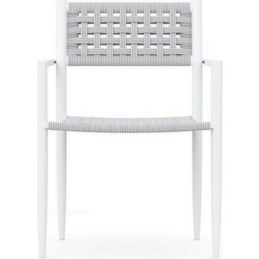 Naples Dining Chair Set of 2 In Matte White