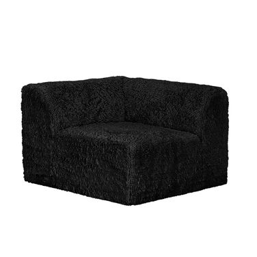 Nappi Modular Corner Chair In Black
