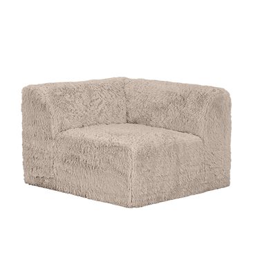 Nappi Modular Corner Chair In Taupe